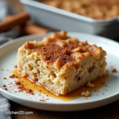 Easy Cinnamon Sugar Baked Oatmeal The Custardy MakeAhead Breakfast