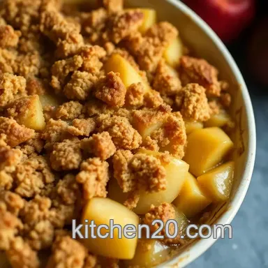 Classic British Apple Crumble Recipe: My Family's Timeless Favorite Recipe Card