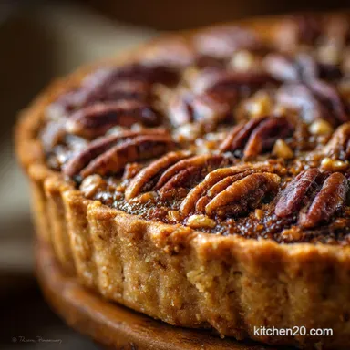 Pecan Pie: Easy No-Fuss Classic Buttery Recipe for Holiday Baking Recipe Card