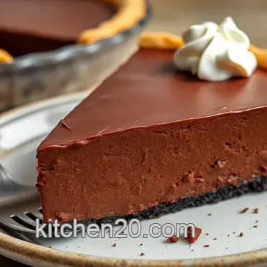 Grandma' s Chocolate Pie Recipe: A Silky Smooth Dream