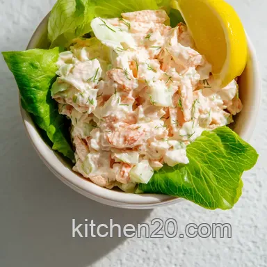 My Go-To Crab Salad Recipe: Seaside Freshness! Recipe Card