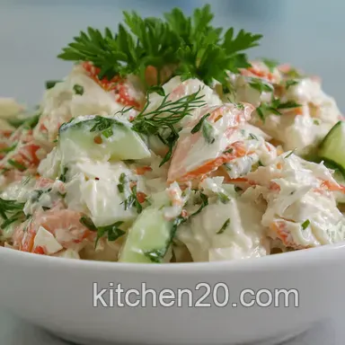 My Go-To Crab Salad Recipe: Seaside Freshness!