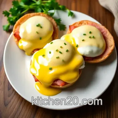 Classic Eggs Benedict Recipe: My Foolproof Method for Perfect Hollandaise Recipe Card