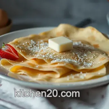 Classic French Crepes: So Easy &amp Delicious!