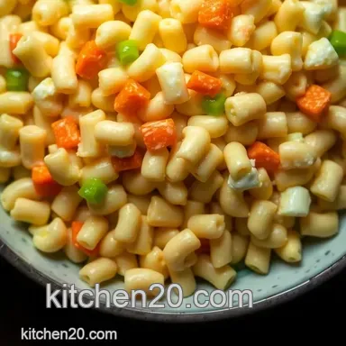 Classic Hawaiian Mac Salad Recipe: Creamy Island Comfort Made Easy Recipe Card
