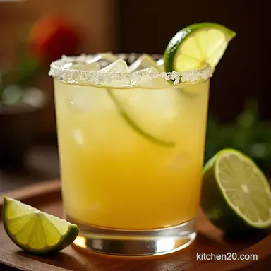The Best Fresh Margarita Recipe Perfect Balance Recipe Card
