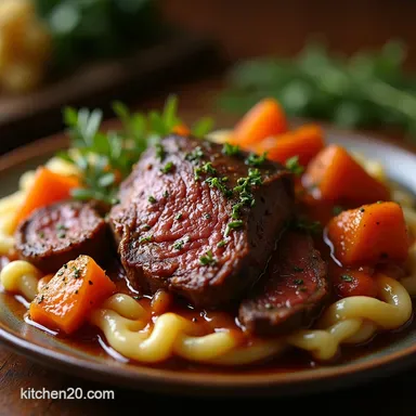 Best Classic Pot Roast Recipe ForkTender Beef Dinner Recipe Card