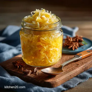 Easy Classic Sauerkraut Recipe Your First Fermented Foods Project Recipe Card