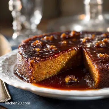 Southern Sweet Potato Pone: The Proper Classic Recipe with Molasses Glaze Recipe Card