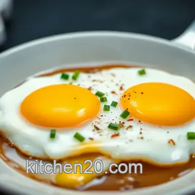 Classic Sunny Side Up Eggs: The Easy Breakfast You’ll Love!