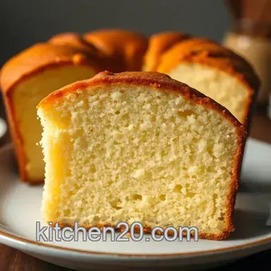 Classic Vanilla Pound Cake Recipe: A Slice of Timeless Delight