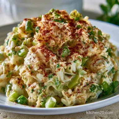 Cold Crab Salad Mayonnaise for 8 Servings Recipe Card