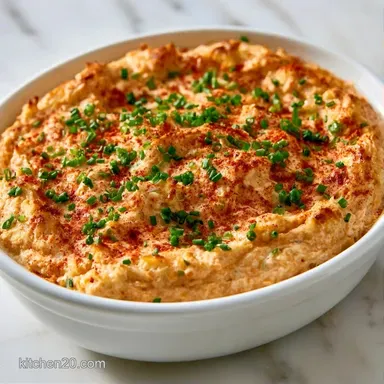 Creamy Crab Dip for 12 Servings Recipe Card
