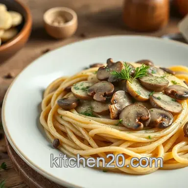 How to Cook Creamy Mushroom Linguine in 20 Minutes: A Cozy Favorite!