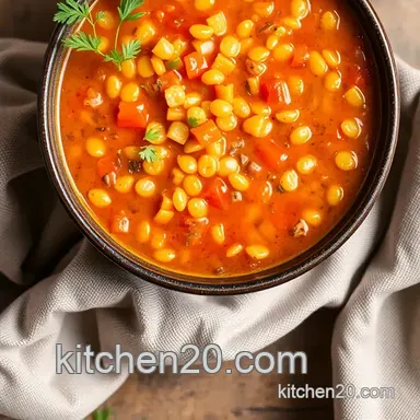 How to Cook Quick Turkey Lentil Soup in 30 Minutes: A Comforting Delight! Recipe Card