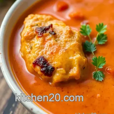 Ultimate Comfort: My Cooked Chicken Smoky Tomato Bisque Recipe Recipe Card