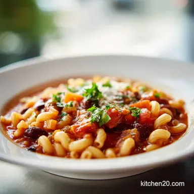 Olive Garden Pasta Fagioli Soup Recipe: 45 Min
