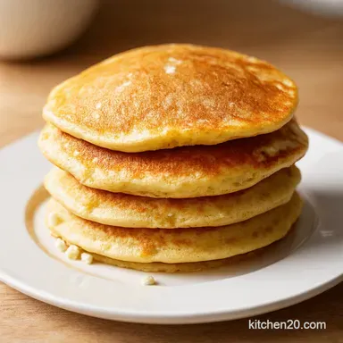 Cottage Cheese Protein Pancakes Fluffy Healthy Easy Recipe Card