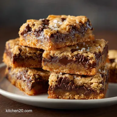 Proper Chewy MM Cookie Bars Recipe An Easy Foolproof Dessert Bar Recipe Card