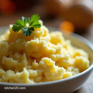 The Secret to Making the Best Creamy Mashed Cauliflower Recipe Card