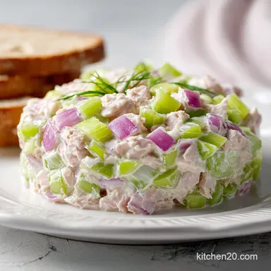 Avocado Tuna Salad in 10 Minutes Recipe Card