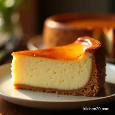 The Ultimate Dense Creamy Baked Cheesecake Recipe Recipe Card