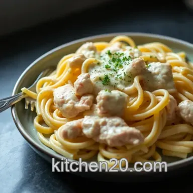 My Family's Secret Chicken Alfredo: Creamy & Delicious Recipe Recipe Card