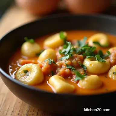 Olive Garden Chicken Gnocchi Soup My Easy Homage Recipe Card