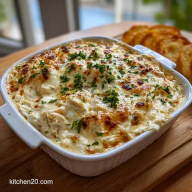 Easy Creamy Crab Dip Adaptable Crab Dip Recipe Col: Velvety Hot or Cold Recipe Card