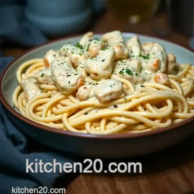 Creamy Chicken Alfredo Pasta: My Family's Favourite! Recipe Card