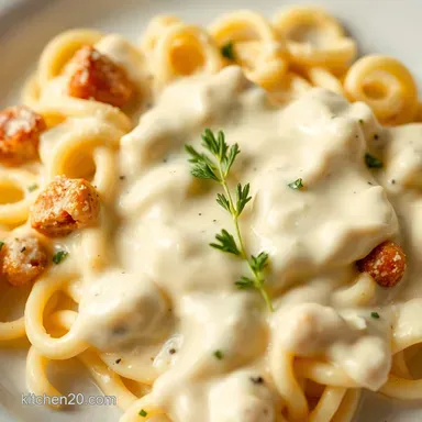Easy Homemade Alfredo Sauce Recipe: Creamy & Dreamy! Recipe Card