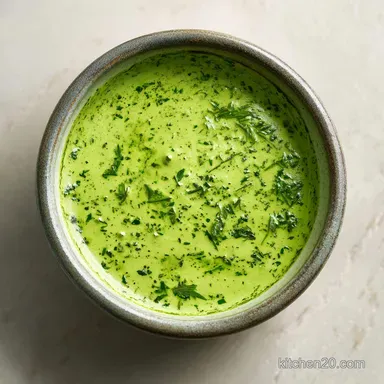 Green Goddess Dressing in 10 Minutes Recipe Card