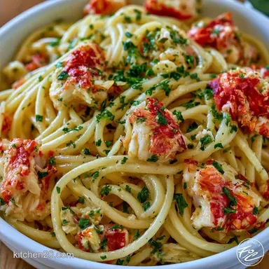 Creamy Imitation Crab Pasta in 20 Minutes
