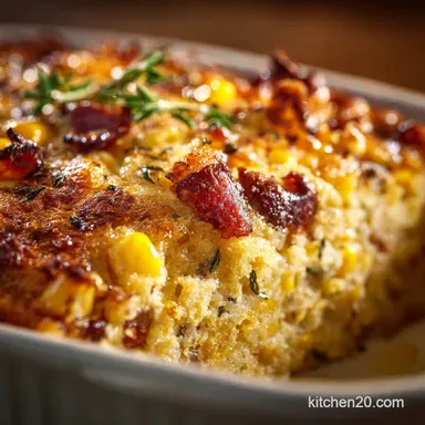 Jiffy Corn Casserole Recipe: Ultra-Creamy Easy Corn Pudding Bake