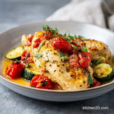 Creamy Chicken Thighs for 4 Servings
