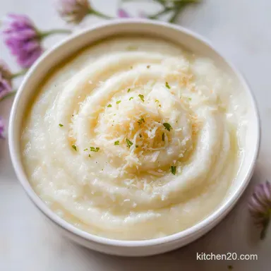 Mashed Cauliflower in 20 Minutes Recipe Card