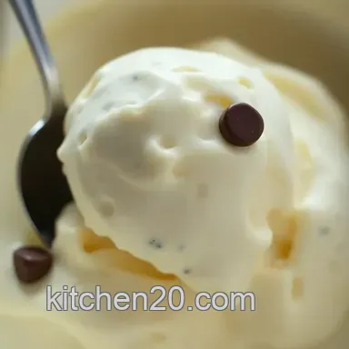Creamy Homemade Ice Cream Without Machine: Easy No-Churn Vanilla Treat Recipe Card