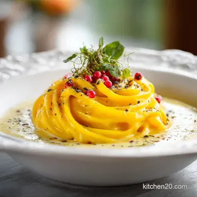 Creamy Pumpkin Alfredo in 20 Minutes with Sage Butter Recipe Card