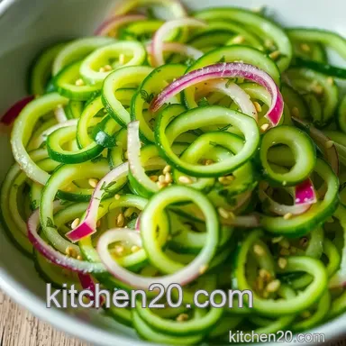 Cucumber Salad Recipe: My Zesty Ribbon Salad! Recipe Card