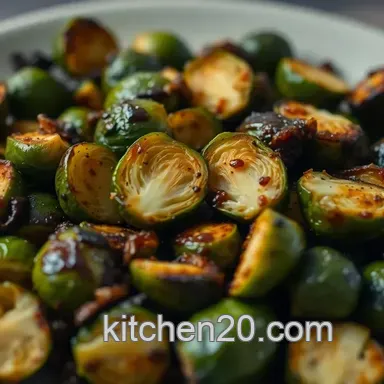 Easy Air Fryer Brussels Sprouts with Balsamic Glaze: A Family Favorite