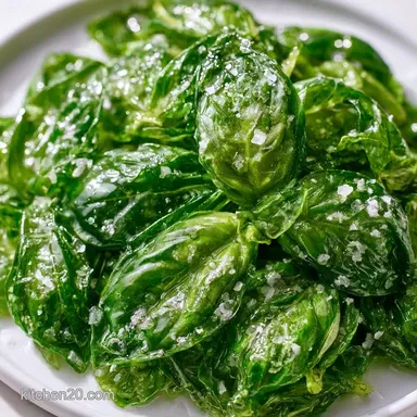 Crispy Baked Basil Chips in 30 Minutes Recipe Card