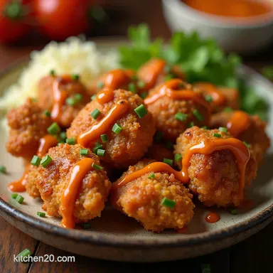 The Ultimate Crispy Bang Bang Chicken Recipe Double Fry Technique Recipe Card