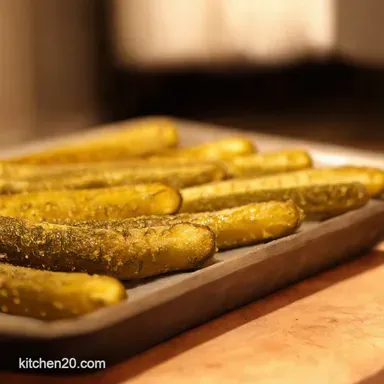 Crispy Dill Pickles How to Make Em Proper Recipe Card