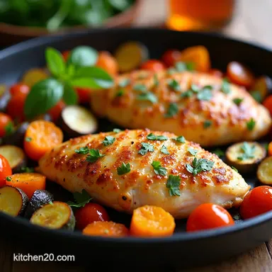 Sheet Pan Parmesan Chicken Easy Weeknight Dinner Recipe Recipe Card