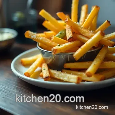 How to Make Homemade Fries: The Crispy Snack Your Family Will Love Recipe Card