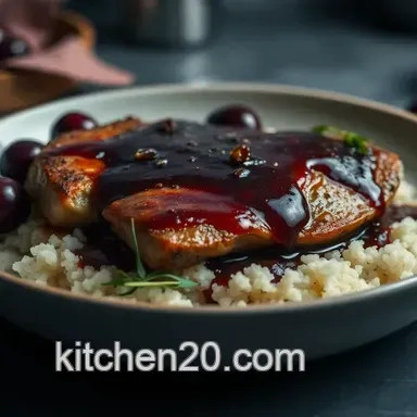 How to Cook Duck Breast: Crispy Skinned Duck Breast with Cherry Port Sauce