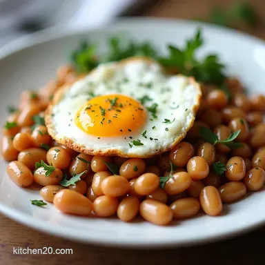 Recipe Crispy White Beans with Eggs My Mediterranean Brunch