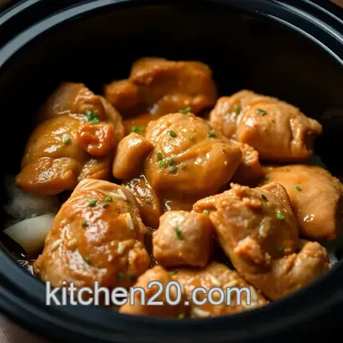 Chicken on Crock Pot Recipes: My Honey Garlic Winner! Recipe Card