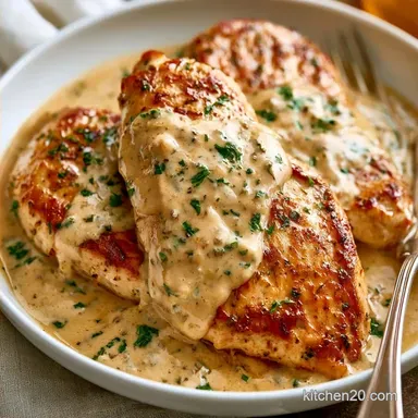 Tuscan Chicken: Creamy Slow-Cooked