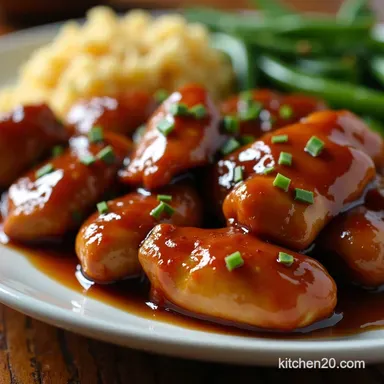 Easy Crockpot Teriyaki Chicken Recipe Sticky Savory Recipe Card
